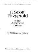 Tapa de F. Scott Fitzgerald and the American dream