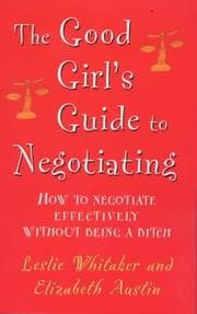 Tapa de The good girl's guide to negotiating