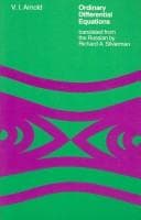 Tapa de Ordinary differential equations