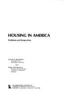 Tapa de Housing in America: problems and perspectives