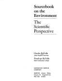 Tapa de Sourcebook on the environment