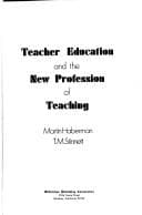 Tapa de Teacher education and the new profession of teaching