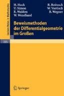 Tapa de Beweismethoden der Differentialgeometrie im Grossen