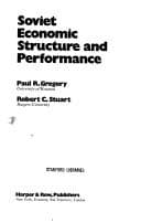 Tapa de Soviet economic structure and performance