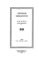 Tapa de George Meredith, his life and work