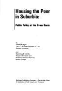 Tapa de Housing the poor in suburbia