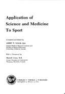Tapa de Application of science and medicine to sport
