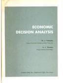 Tapa de Economic decision analysis