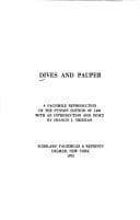 Tapa de Dives and pauper