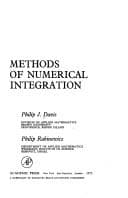 Tapa de Methods of numerical integration