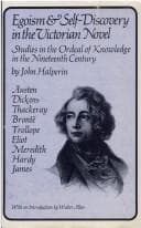 Tapa de Egoism and self-discovery in the Victorian novel
