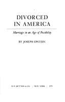 Tapa de Divorced in America