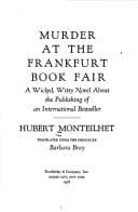 Tapa de Murder at the Frankfurt book fair