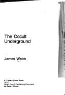 Tapa de Occult Underground