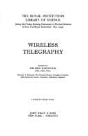 Tapa de Wireless telegraphy