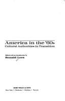 Tapa de America in the '60s: cultural authorities in transition
