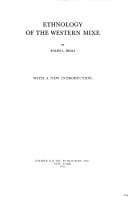 Tapa de Ethnology of the western Mixe