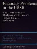 Tapa de Planning problems in the USSR