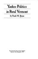 Tapa de Yankee Politics in Rural Vermont