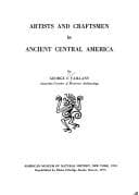 Tapa de Artists and craftsmen in ancient Central America