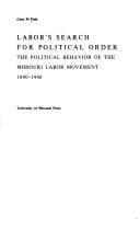 Tapa de Labor's search for political order