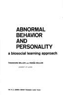 Tapa de Abnormal behavior and personality