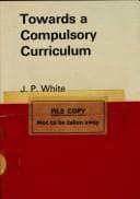 Tapa de Towards a compulsory curriculum