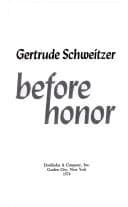 Tapa de Before honor