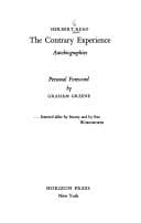Tapa de The contrary experience