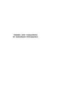 Tapa de Themes and variations in European psychiatry