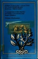 Tapa de Structuralist analysis in contemporary social thought