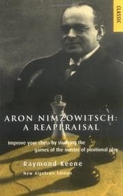 Tapa de Aron Nimzowitsch - master of planning