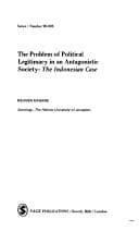 Tapa de The problem of political legitimacy in an antagonistic society