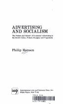 Tapa de Advertising and socialism