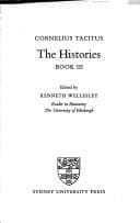Tapa de Cornelius Tacitus, The Histories, book III