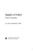 Tapa de Sappho to Valéry