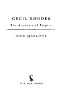 Tapa de Cecil Rhodes
