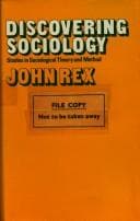 Tapa de Discovering sociology: studies in sociological theory and method