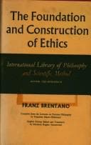 Tapa de The foundation and construction of ethics compiled from his lectures on practical philosophy