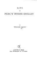 Tapa de Life of Percy Bysshe Shelley