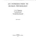 Tapa de An introduction to human physiology