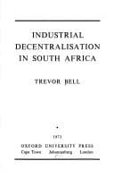 Tapa de Industrial decentralisation in South Africa