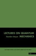 Tapa de Lectures on quantum mechanics