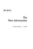 Tapa de The new astronomies