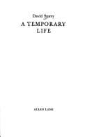 Tapa de A temporary life.