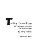 Tapa de Teaching human beings