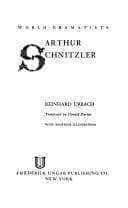 Tapa de Arthur Schnitzler