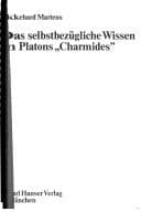 Tapa de Das selbstbezügliche Wissen in Platons Charmides