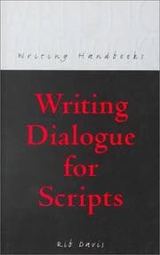 Tapa de Writing Dialogue for Scripts (A&C Black Writing Handbooks)
