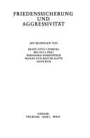 Tapa de Friedenssicherung und Aggressivität